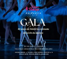 Imagem ESPETÁCULO DE DANÇA: GALA 10 ANOS DE HISTÓRIA CONTADA ATRAVÉS DA DANÇA