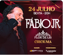 Imagem FÁBIO JR. NO FLOR DE LIS EM CRICIUMA